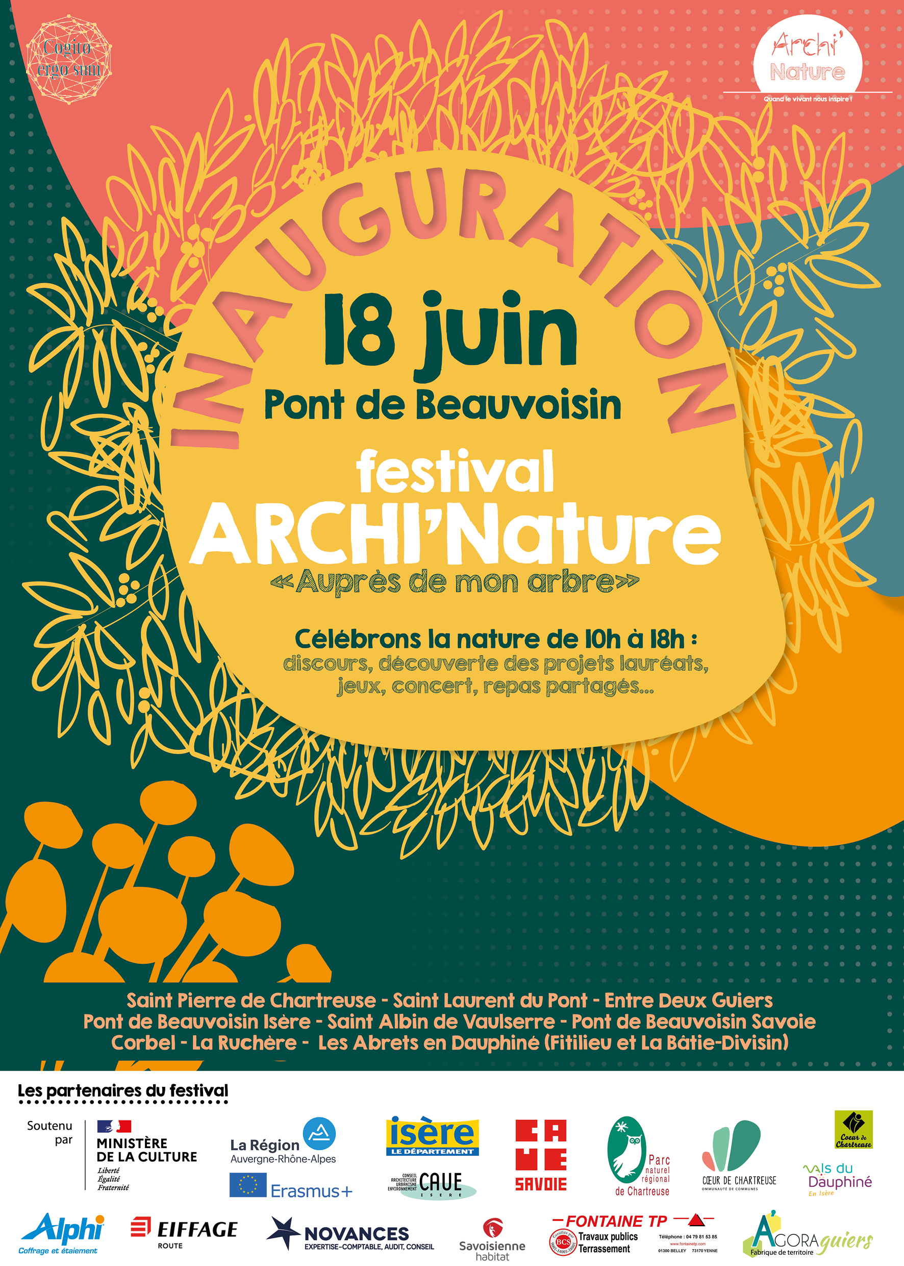 ARCHI’Nature 2022 – Programme de l’inauguration