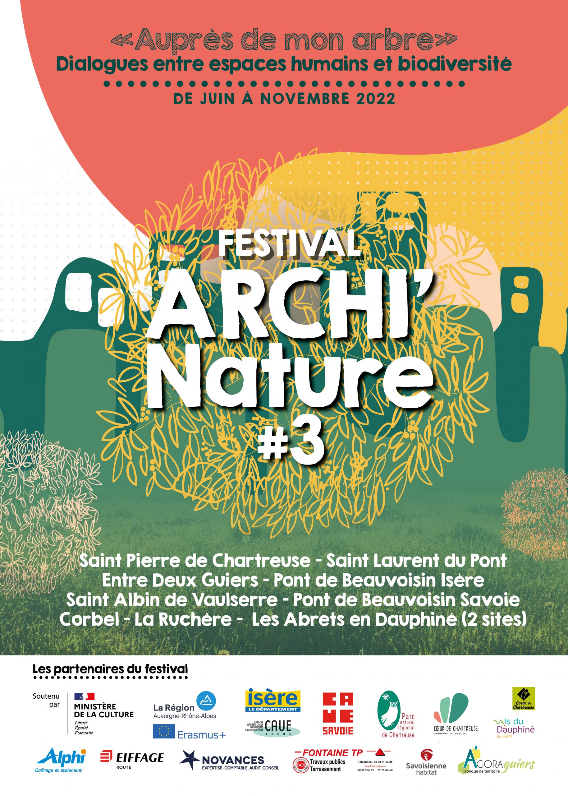 ARCHI’Nature 2022- Affiche du festival